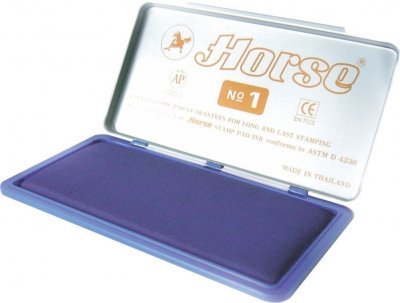 Horse original jastuče za pečate metalno H-01, 74x150 mm